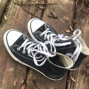 Black Hightop Converse
